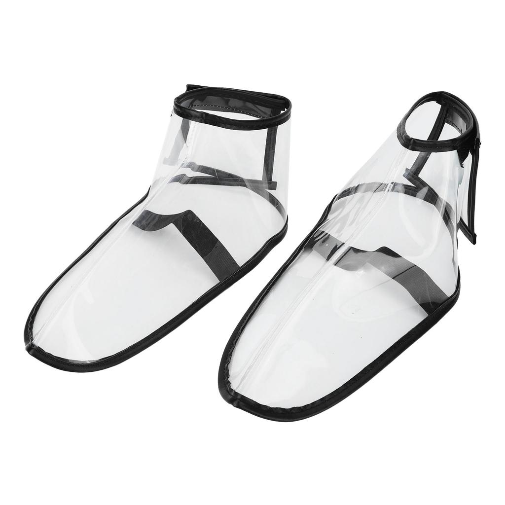 Składany pokrowiec na buty fryzjerskie Wielokrotnego użytku Pokrowiec na buty do salonu fryzjerskiego Przezroczysty pokrowiec na buty do sklepów z masażem Spa
