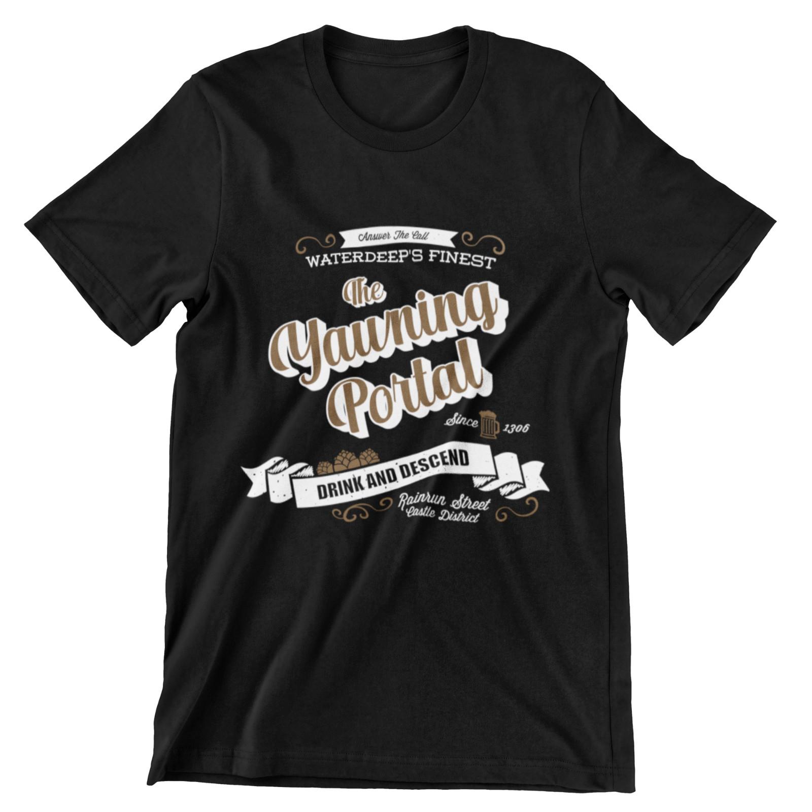 The Yawning Portal Dungeons and Dragons Inspired T-Shirt Mens Womens Tees Top 4XL