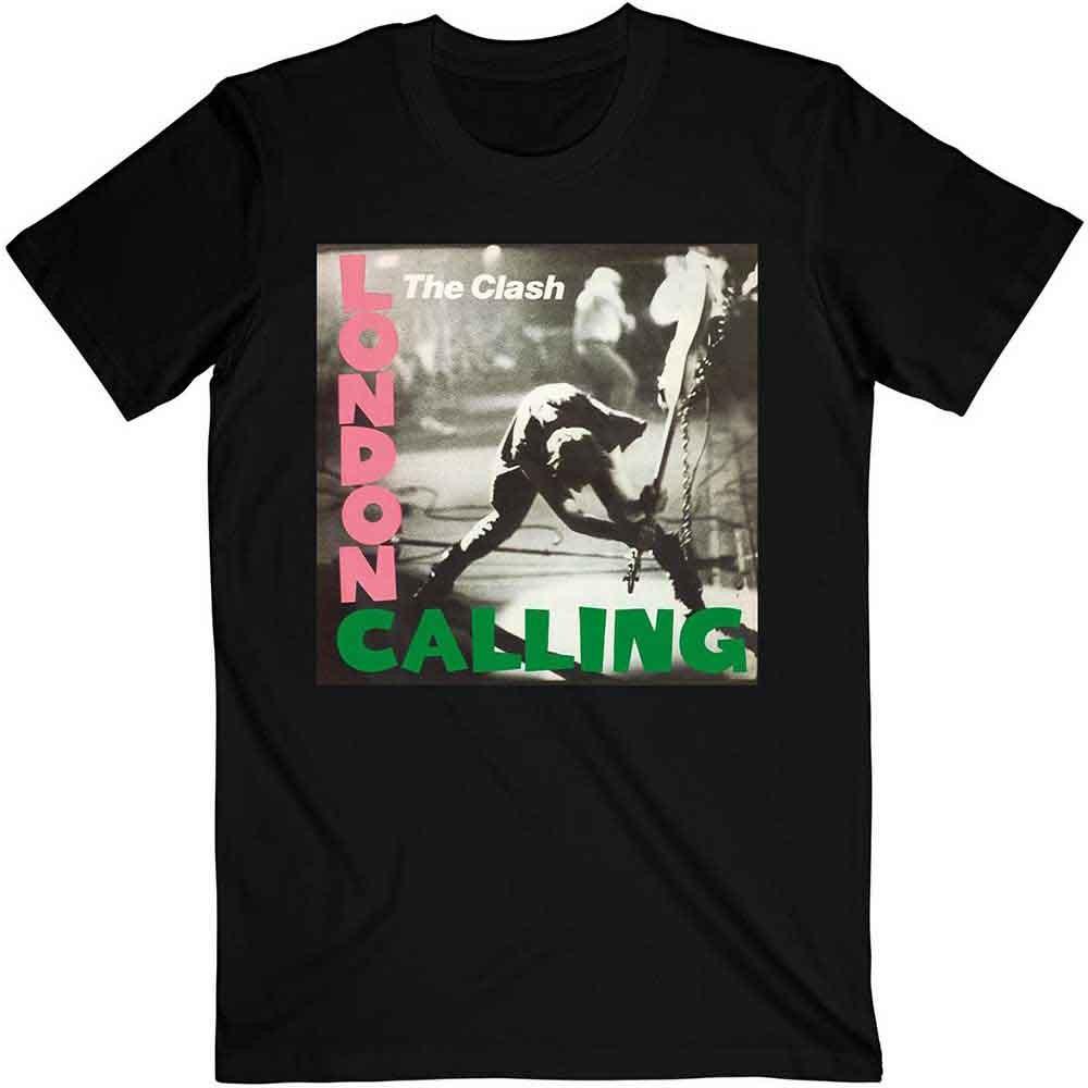 The Clash Unisex TShirt London Calling Black Unisex T-Shirt XL