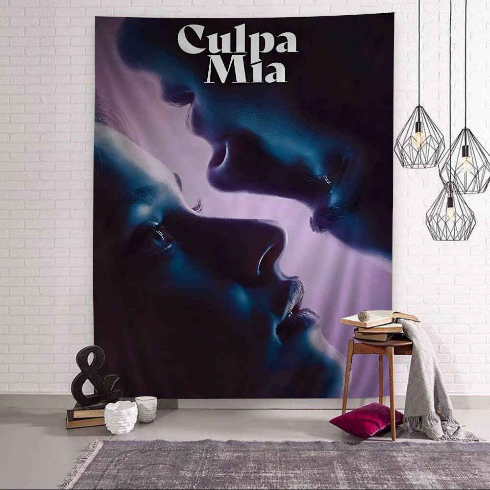 My Fault Culpa Mia Youthful Love Movie Hippie Wall Hanging Tapestries Bohemian Wall Tapestries Mandala Ins Home Decor