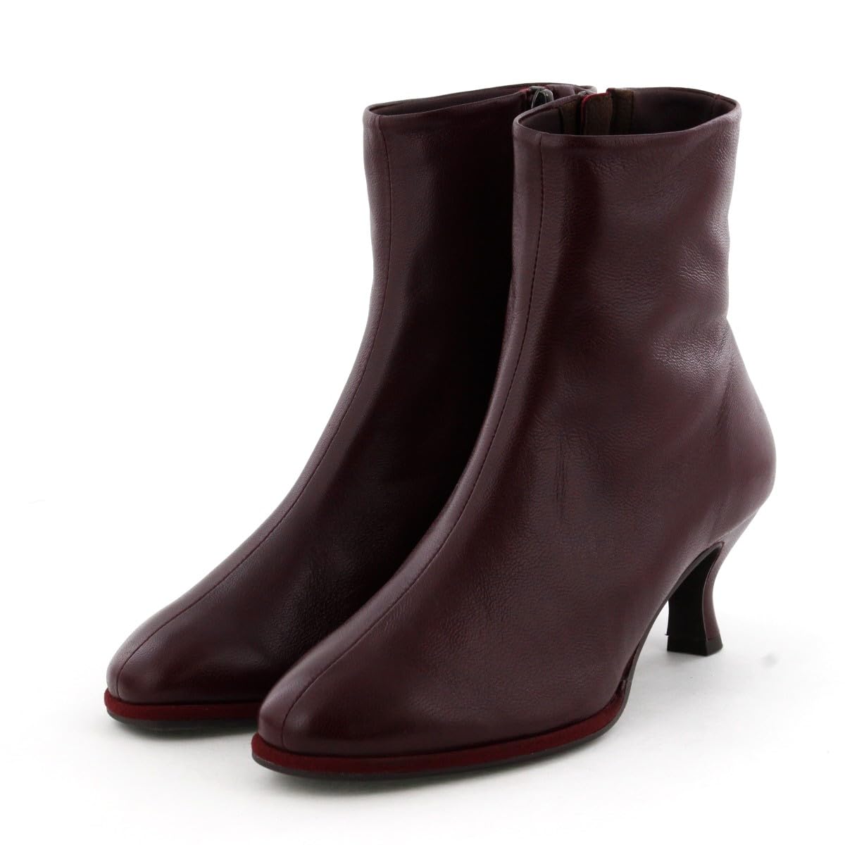 

toe soft leather Bordeaux 220 HIMIKO/Himiko/Round boots/631409