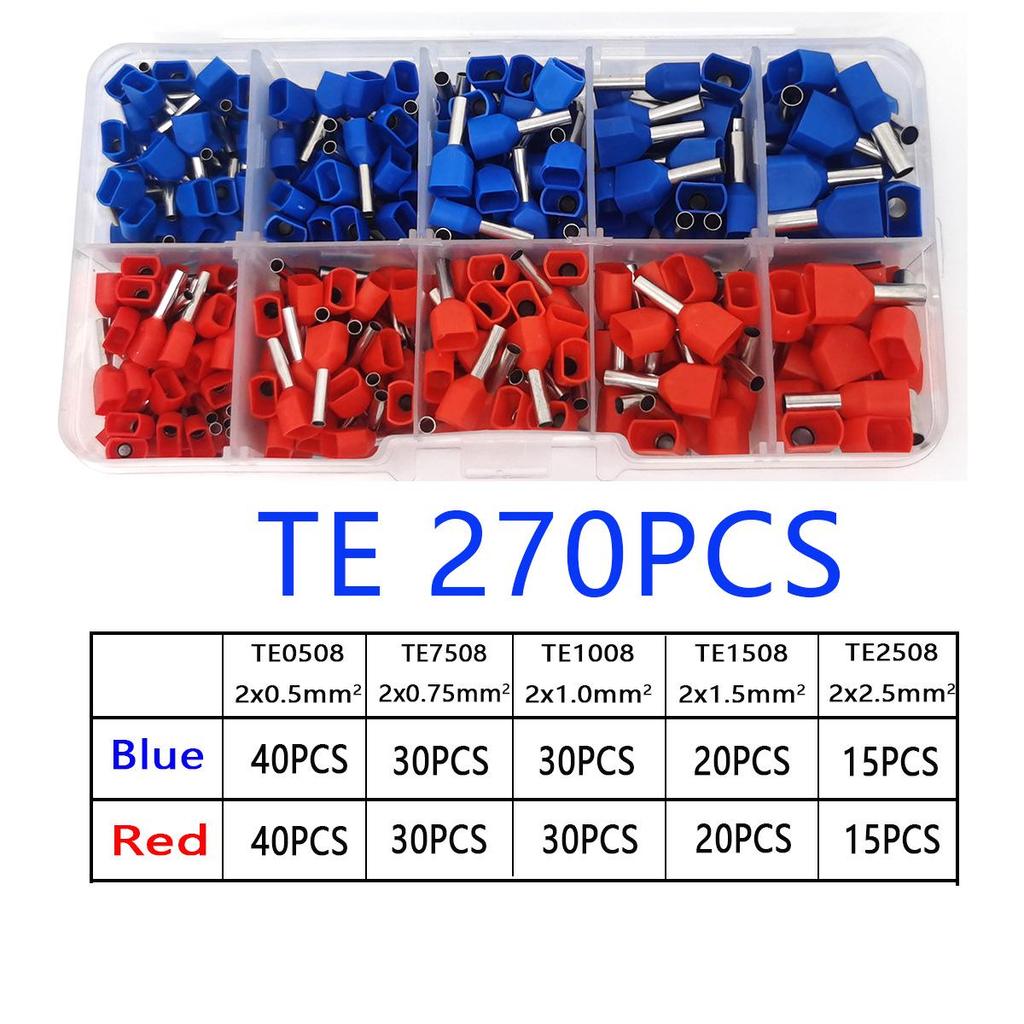 VE Type Copper Tube Cold-Pressed Terminal Pin Set