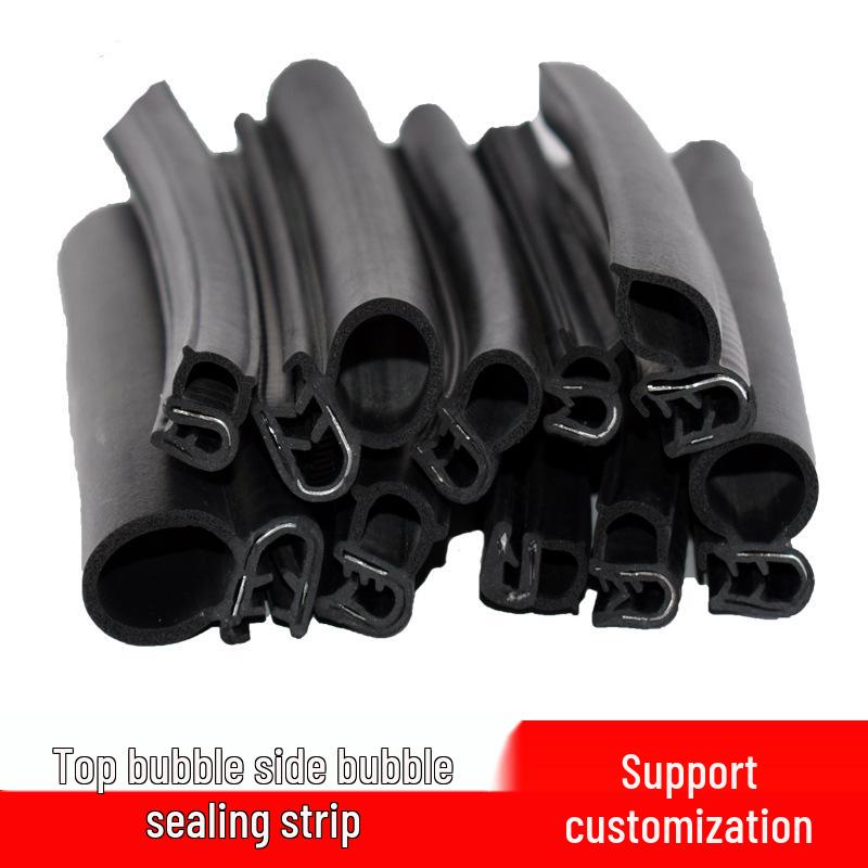 U-Shaped Rubber Seal: Dustproof & Waterproof Strip for Electrical Cabinets & Car Doors