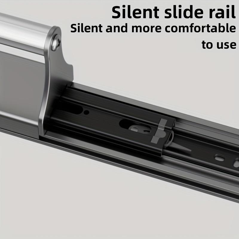 Bedroom pants rack, household built-in retractable multi-functional slide rail pull-out wardrobe, clothing cabinet storage rack