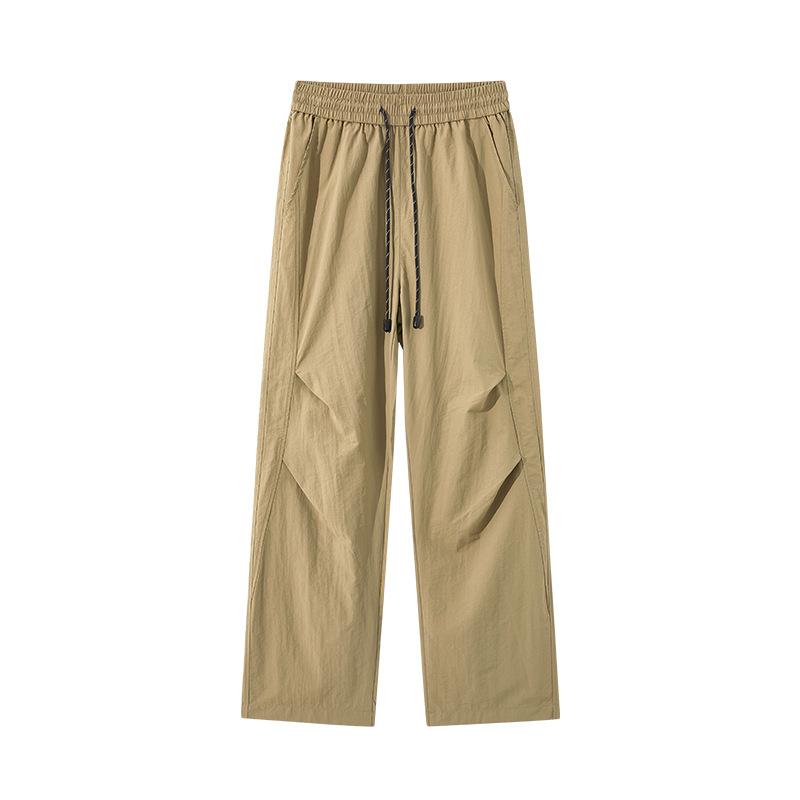 

Повседневные брюки для мальчиков Американские парашютисты Весна и лето Новый стиль Рабочие брюки Универсальные брюки Прямые Свободные 4XL