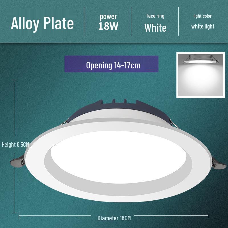 5W LED Recessed Ceiling Spotlight for Living Room - 7.5cm Opening