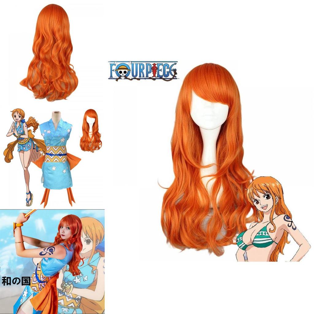 One Piece Nami Wig Costume For Cosplay Halloween And More
