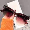 New Trendy Street Photography Korean Edition Eyebrow Luxury Sunglasses For Men Cool Personalized Sunglasses Women(Ds-8180)