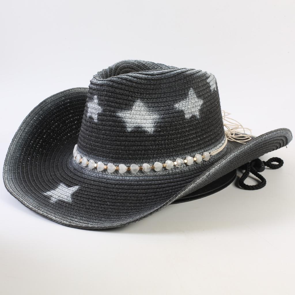 Best-selling Western Cowboy Hats for Men and Women, Fashionable Sunshade Straw Hats, Classic Outdoor Western Cowboy Hats