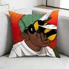 Rapper TTylers The Creatorv Pillow Case Square DoubleSided Printing Short Plush Sofa Cushion Cover Bedroom Bedside Pillow
