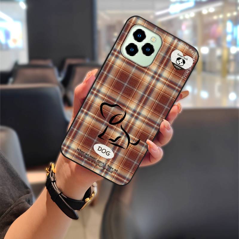 Cartoon Phone Pouch Phone Case For Oukitel C21 Pro Protective Cute Animals Shockproof Anti-dust Graffiti Durable TPU