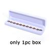 WTEMPO Velvet Jewelry Chain Necklace Long Gift Box Bracelet Storage Case Jewellry Display Box for Wedding Engagement Proposal Birthday and Anniversary