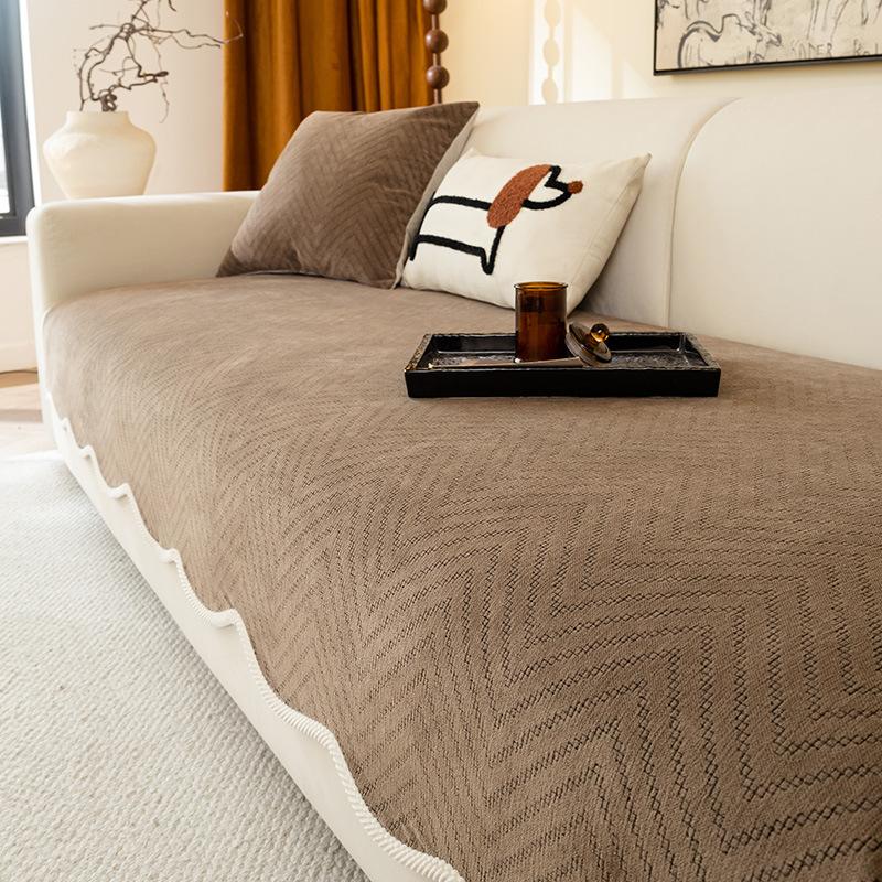 New Special-Shaped Sofa Cushion, Universal In All Seasons, Non-Slip And Dirt-Resistant Seat Cushion, One-Piece Anti-Cat Scratch Sofa Cover