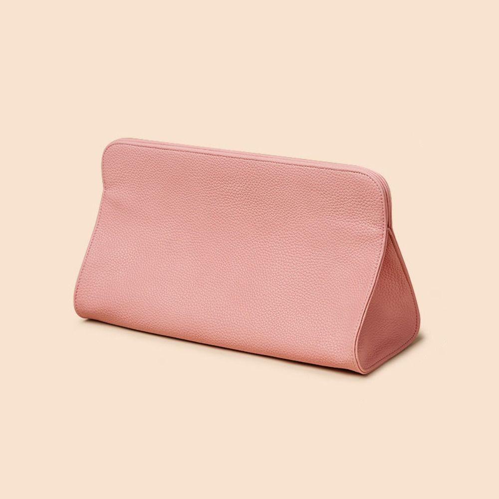 Magnetic Closure Curling Iron Storage Bag Large Capacity Cosmetics Bag  Travel Use