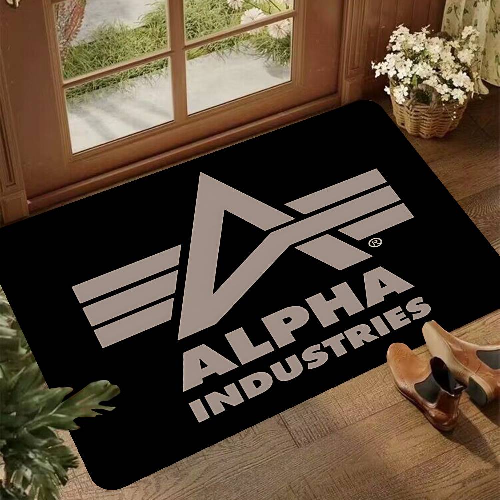 Alpha La Industries Bathroom Mat Kids Room Bedroom Decoration Balcony Anti-Slip Doormat Living Room Welcome Rug
