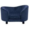 Dog Sofa Blue 69x49x40 Cm Plush