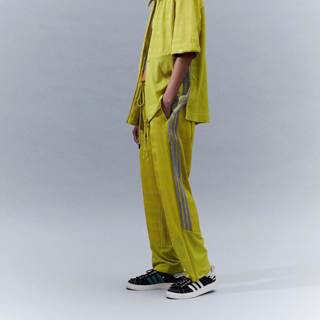 adidas Song For The Mute X Originals FW23 Volný střih Rovné nohavice Stahovací šňůrka Tepláky Unisex Kalhoty Tmavě olivově zelená IK8597