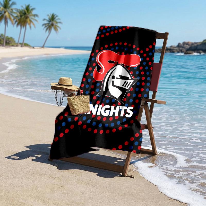 Knights Fashion Beach Towel: Ideal for Summer Adventures Soft, absorbent and quick drying suitable for swimming and bathing
