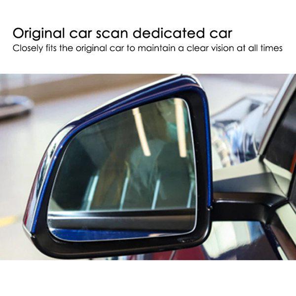 Set of 4 Wide-Angle Anti-Glare Rearview Mirrors for Tesla Model 3 & Y