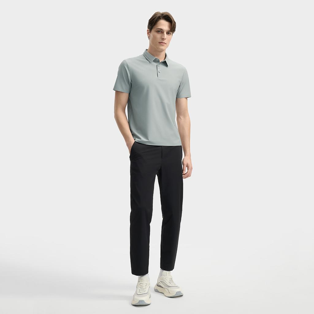 New FILA Polo Shirt Men's Turquoise Glow Green TQ F11M522102F-TQ