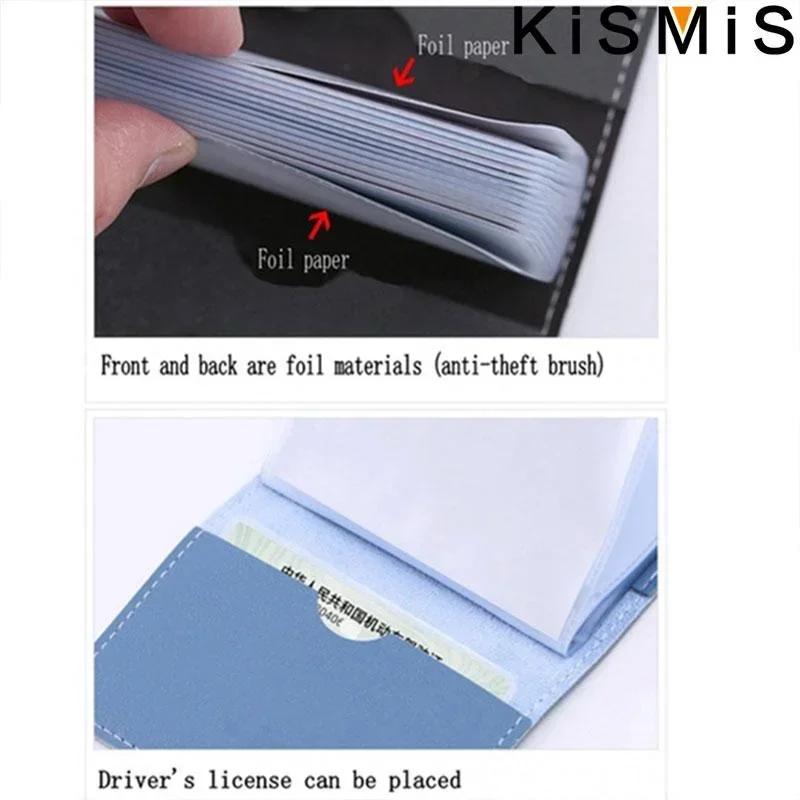 Slim Minimalist PU Leather Card Holder 26 Slots Organizer Wallet Compact Stylish Accessory Unisex