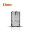 Slotted Ratchet Lock Design 14 Socket Wrench Head Sleeve for Secure Grip 1pc