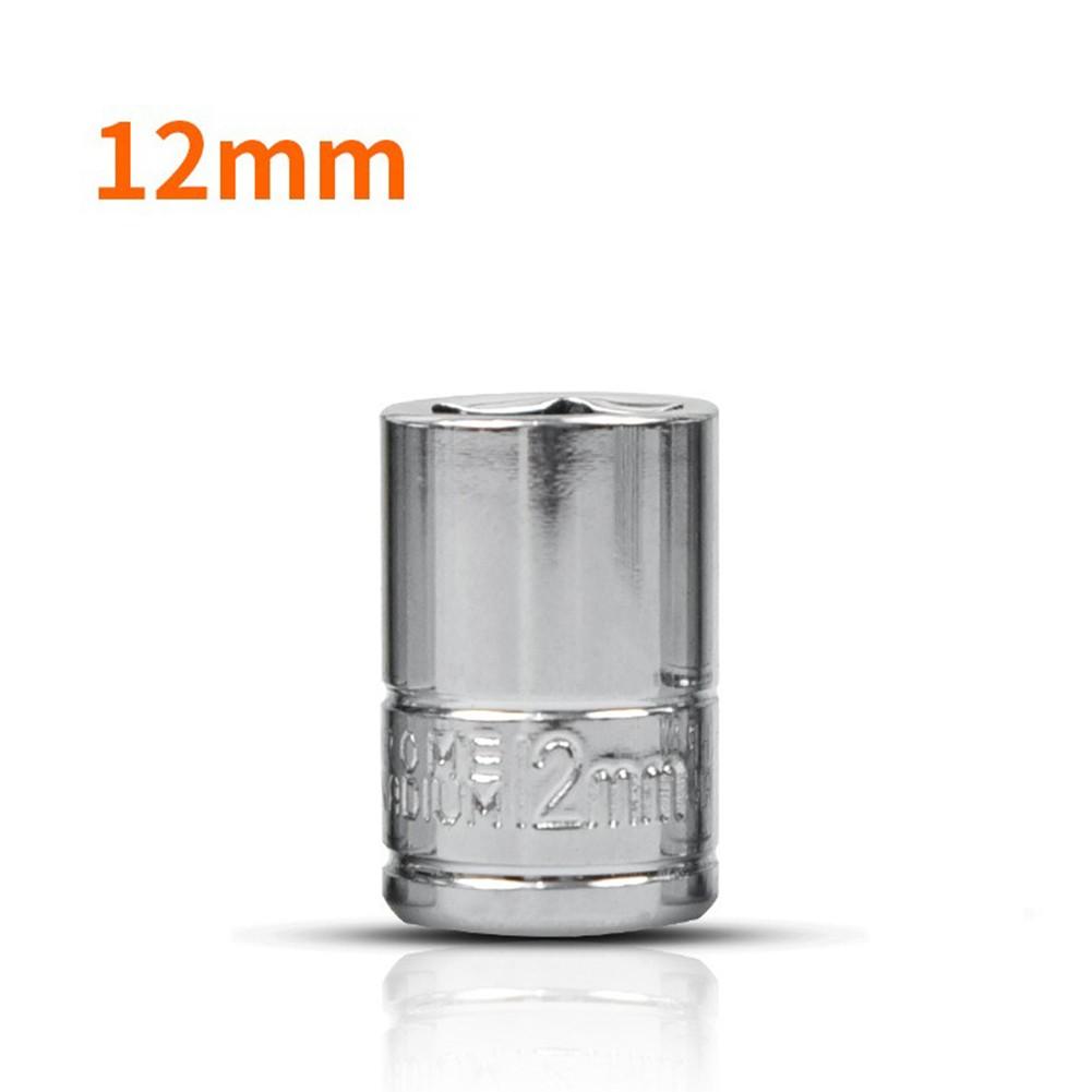 Slotted Ratchet Lock Design 14 Socket Wrench Head Sleeve for Secure Grip 1pc