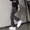 Women's Vintage Washed Ripped Flare Jeans - Loose Straight Leg Summer Pants