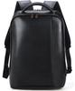 Masa Kawa Men's Genuine Leather Business Backpack, Simple, Slim, Waterproof, YKK Zippered Laptop Bag, Fits 15.6-inch PCs, A4 Size, Perfect for