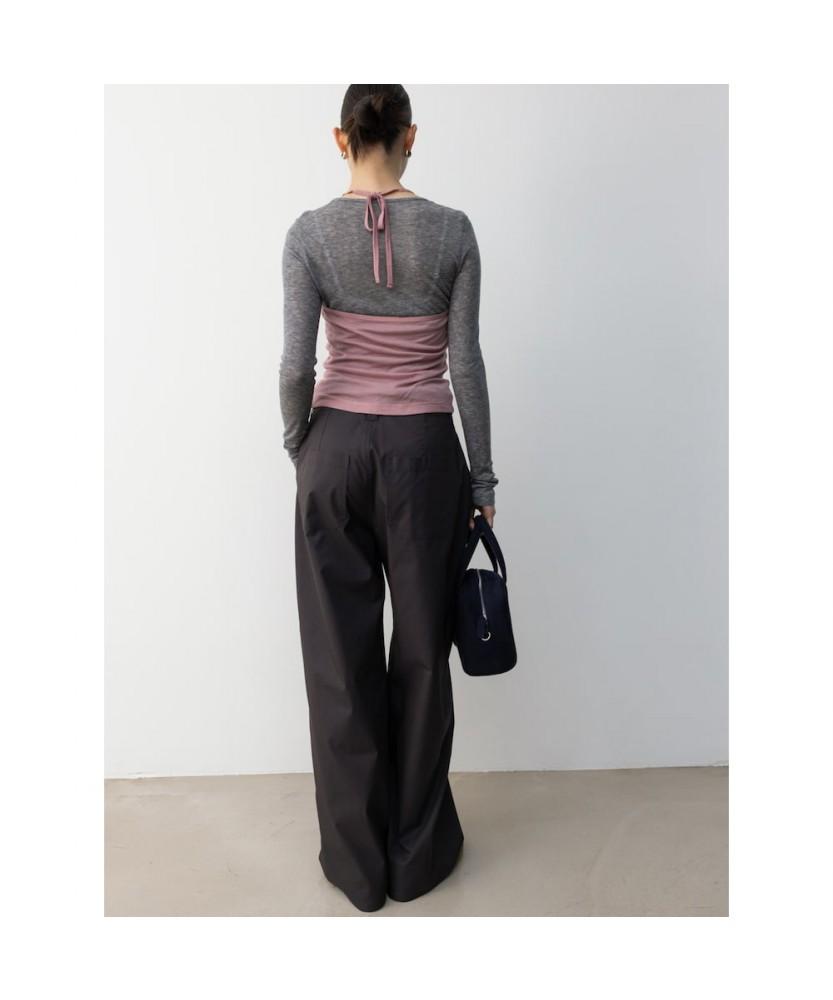 Diaepeocheo Bennett Tuck Pants Gray (Ta5721A113)