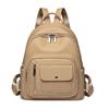 Schoolbag1011 New PU Large Capacity Casual Backpack Fashion Going Out Women's Backpack Student Bag