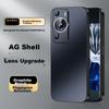 Huawei P60 Telefoonhoesje P60Pro AG Mat Glas Geïntegreerde Volledige Bescherming Schokbestendig Zacht HUAWEI Eenvoudige Zakelijke Stijl Buitenhoes Grafiet Zwart