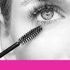 50pcs Eyelash Brush Set Disposable Mini Spiral Flexible Makeup Eyelash Brush for Extension Pink Wand Black Brush Head
