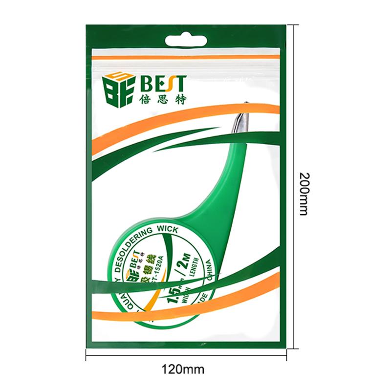 BEST Wick Remover Tin Anti-Hot Desoldering Wick Wire Removal Line Repair Tool