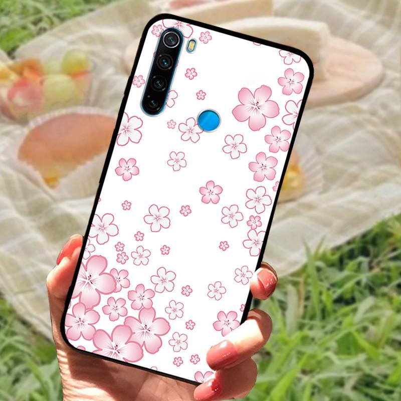 Phone Case For Xiaomi Redmi Note 8T Case Soft Silicone Cover Bumper For Redmi Note 8 Pro Coque Note8 Cartoon Animal Fundas Shell