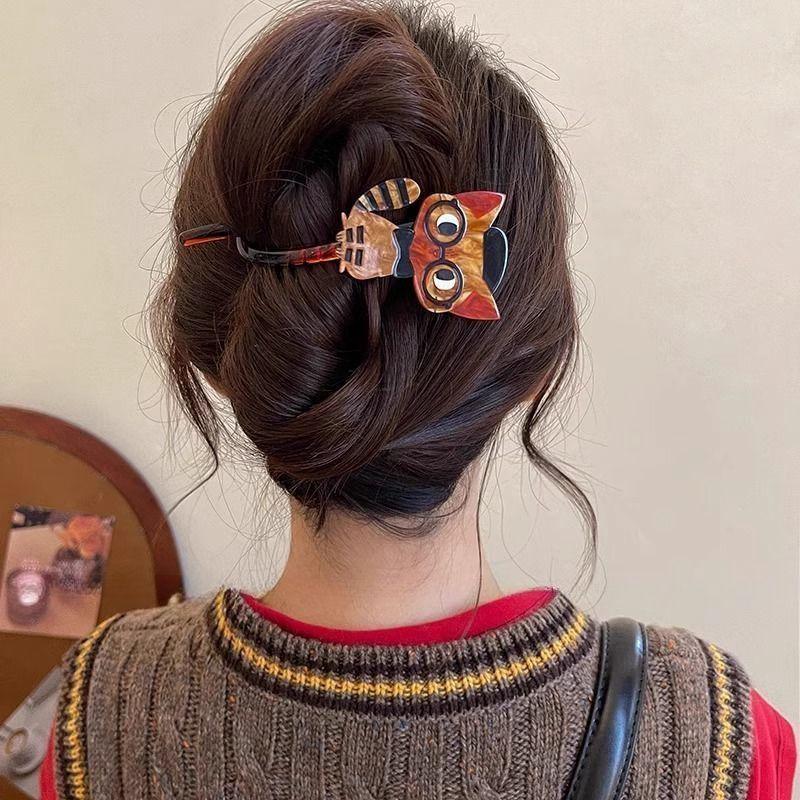 Francouzská retro perlová twist sponka do vlasů—Elegantní jednoslovný styl pro ženy