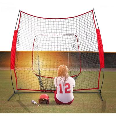 Rede de Prática de Beisebol e Softbol Dobrável Estrutura de Prática de Rebatidas e Arremessos Suprimentos de Treino de Beisebol Portátil para Exterior