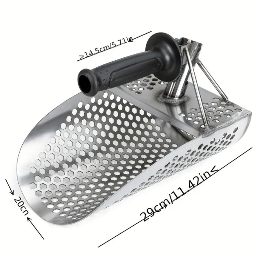 Sand Scoop for Metal Detecting Heavy Duty Metal Detector Beach Finds Scoop Equipment Garden Gadgets Utensils Supplies Sand Scoop