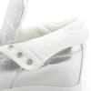 High White Shoes Women Platform Rhinestone Fashion Casual Shoes Wedge Heel Lady Leisure Sneakers Shoe