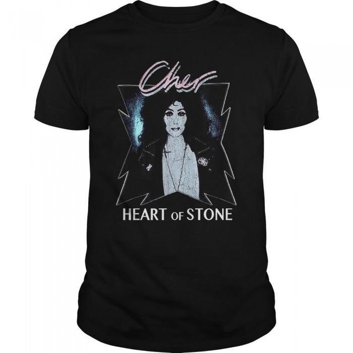 Cher Unisex Adult Heart of Stone Cotton T-Shirt