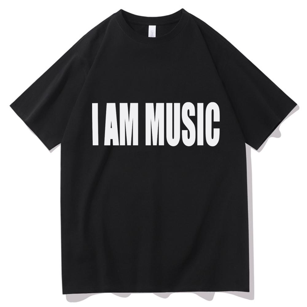 I Am Music Playboi Carti 2025 T-shirt Man Women Harajuku O-neck Summer Casual Shirt