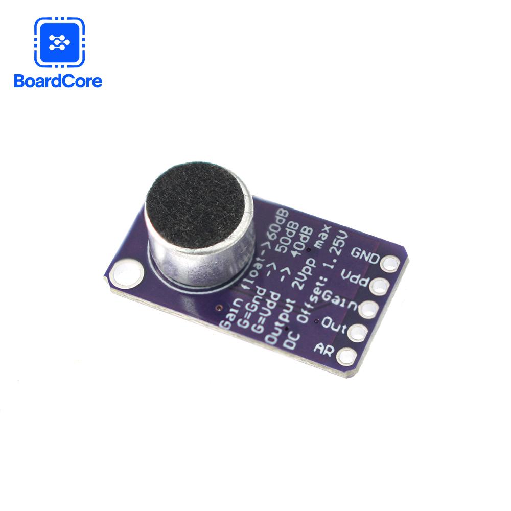 MAX9814 Microphone AGC Amplifier Board Module Microphone Sound Amplification/microphone Head Sensor