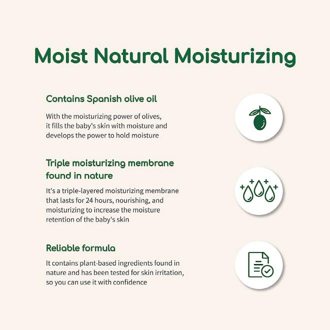 (Korean Cosmetics) Green Finger Moist Natural Moisturizing Baby Lotion (320ml)
