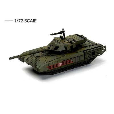 Non-Toxic 1/72 Modern Army Military Model T-14 Armata Merkava M1A2 Abrams Leopard 2 Main Battle Tank Ah-64 Apache Airplane Assembly Toys