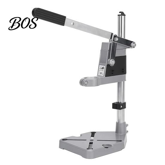 Metal Drill Support Stand Multifunction Press Stand, Hand Holder Fixed Base, Workbench Vise Professional Tool Clamp, Aluminum Alloy Benchtop Electric