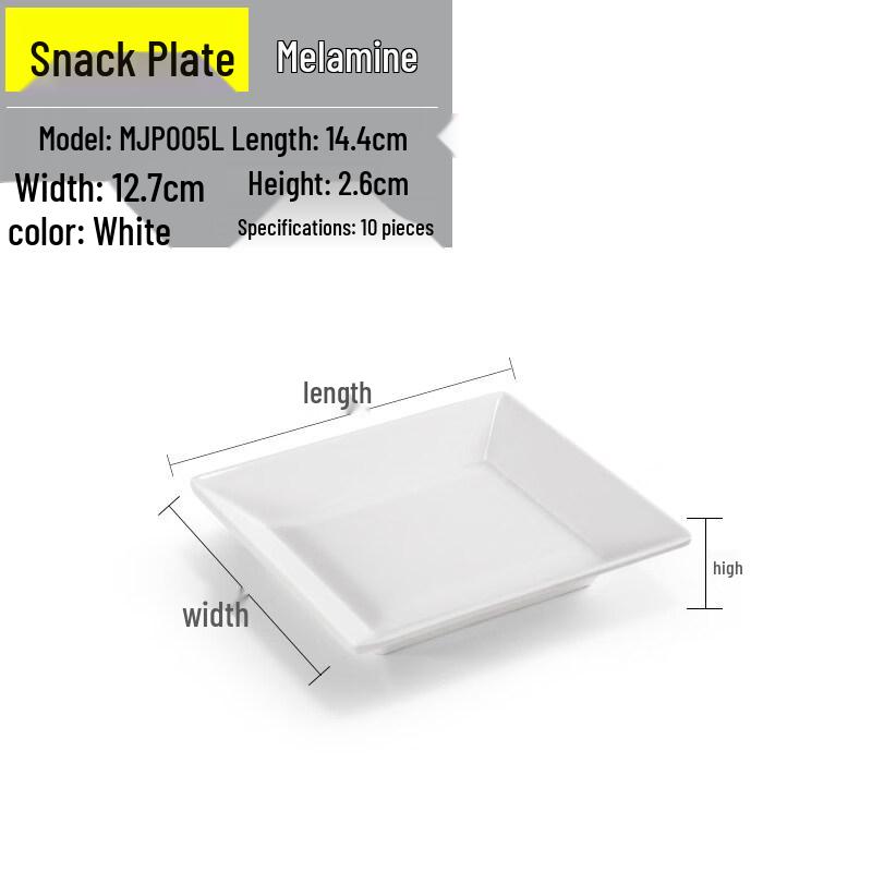 

Melamine Three-Compartment Boat-Shaped Snack & Dumpling Plate