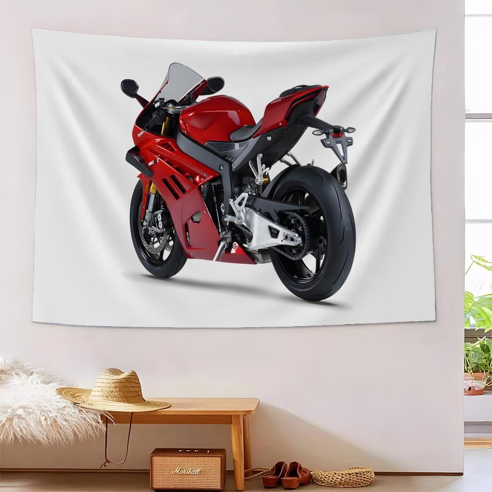 Wandteppich Anime Wandteppich Wandbehang Böhmische Wandteppiche Mandala Heimdeko Zubehör Zxmoto 820Rr Rot