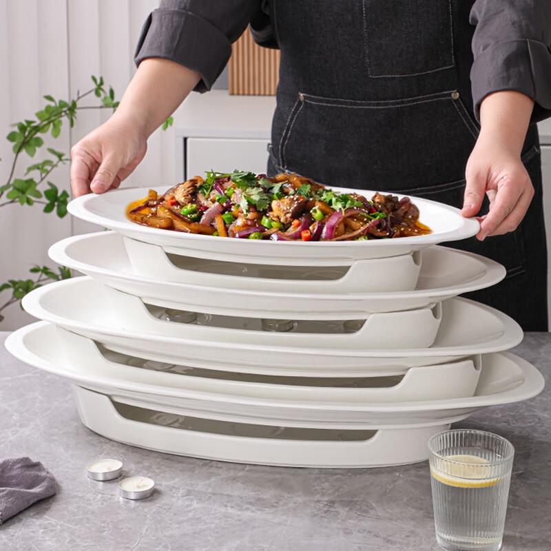 ZISIZ Ceramic Fish Plate Set