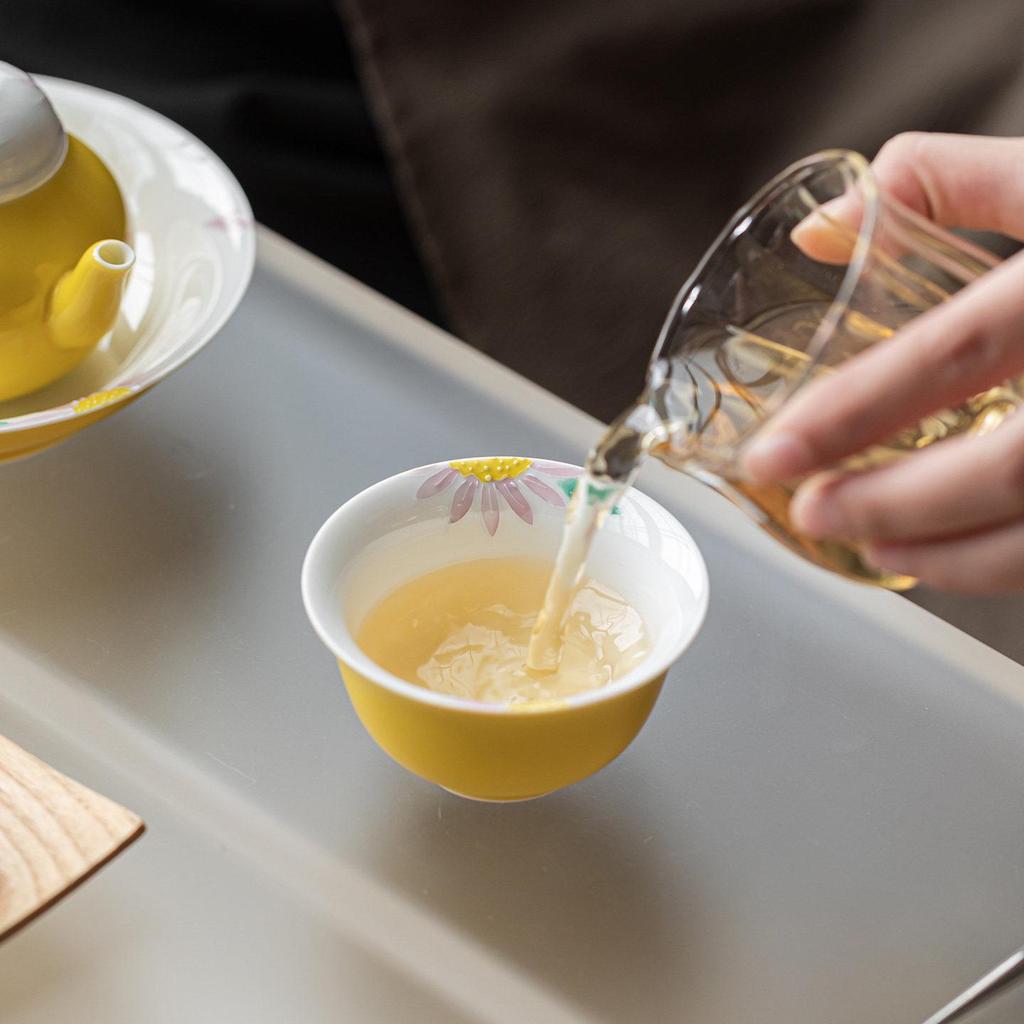 Guanlan Ceramic Kung Fu Tea Tasting Cup - Personal Master Cup