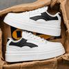 Color Matching Platform White Shoes Men's Shoes Versatile, Lightweight and Heightening Board Shoes Trendy Sports Couple Student Casual Shoes